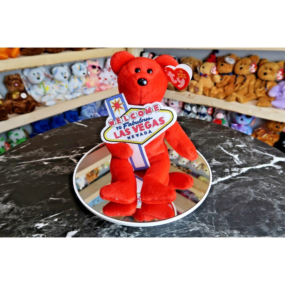 TY Beanie Baby - Aces the Bear | MWMT | Vintage | Rare